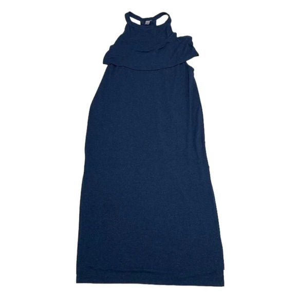 Sweaty Betty Holistic Max Layered Jersey Dress Navy Blue Size Small S - Picture 4 of 16